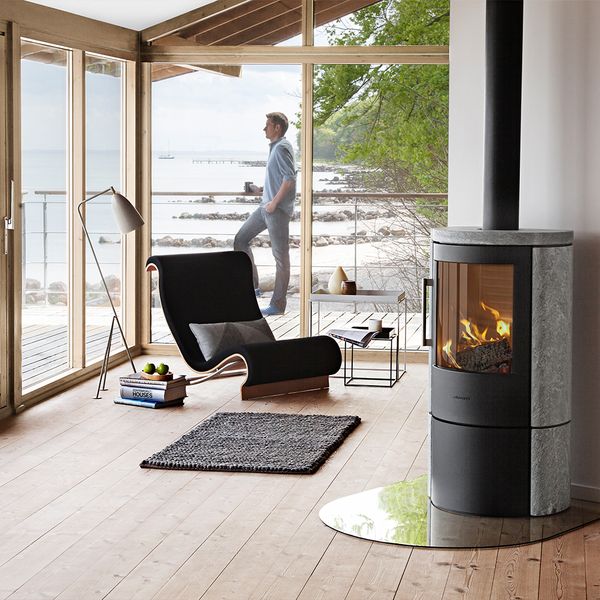 HWAM 3640 soapstone natural stone stove