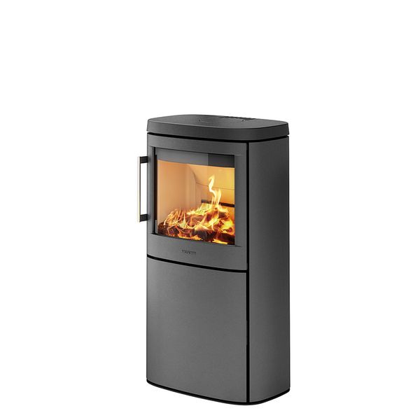 HWAM 4640 wood burning stove classic door grey finish