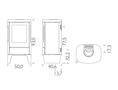 HWAM 4520 Log Burning Stove - Image 9