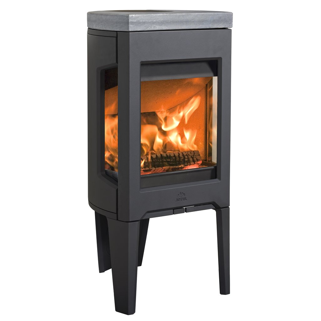 Jotul F 163 Black Wood Burning Stove - Image 4