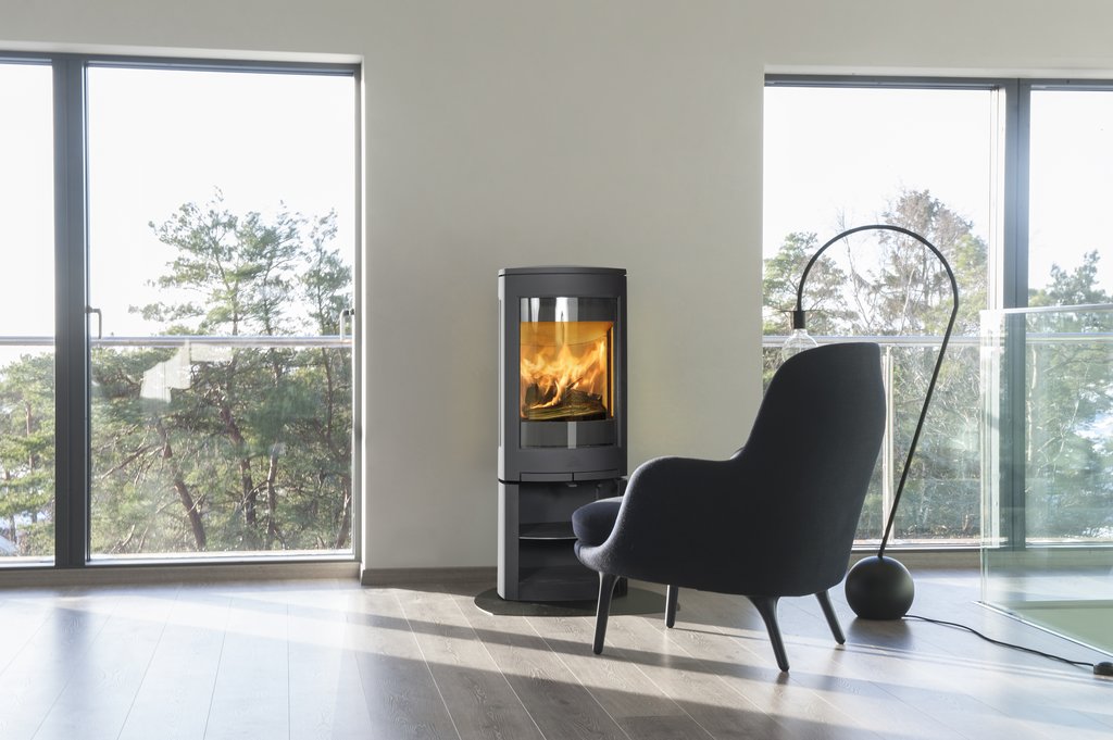 Jotul F 371 Advance Black Wood Burning Stove - Image 4
