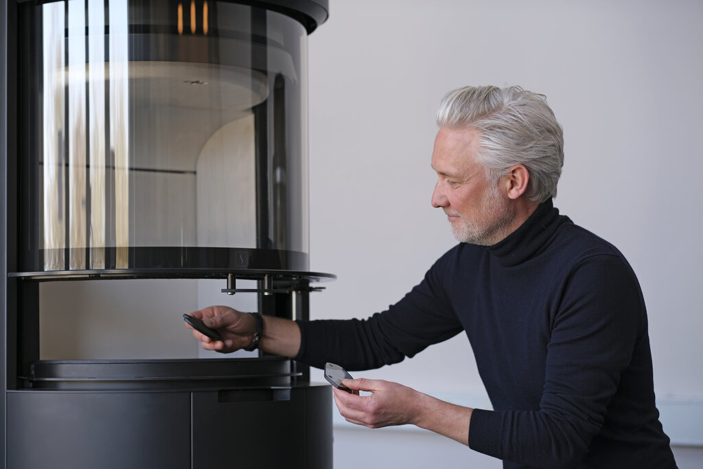 Scan 87 Floor Wood Burning Stove - Image 2