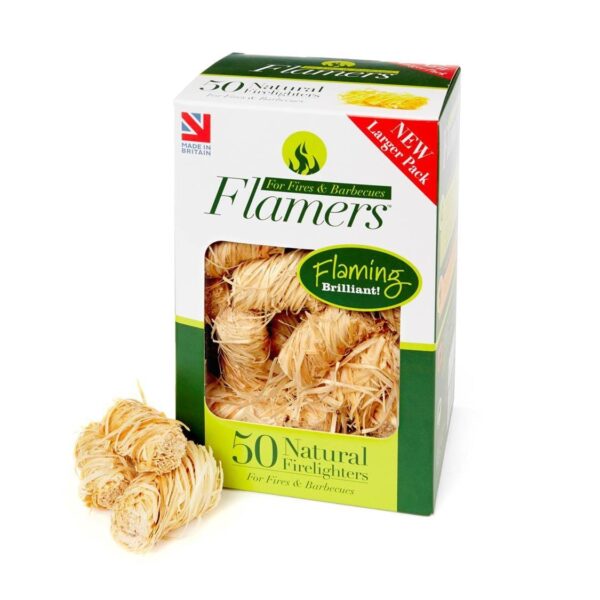 Flamers Natural Firelighters x50