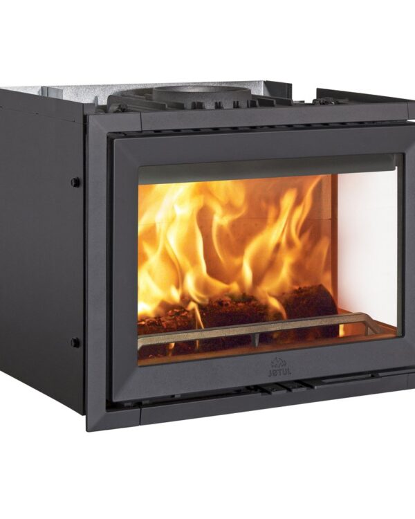 Jotul I 520 front and right glass, product only