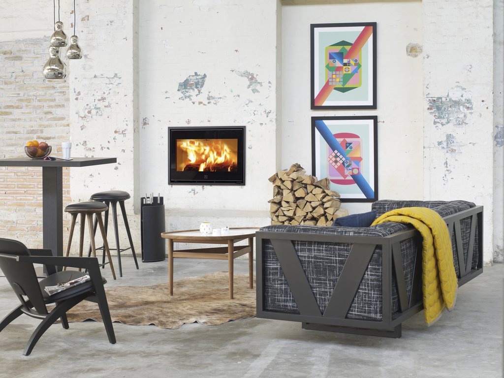 Scan 1004 VE Wood Burning Fireplace Insert