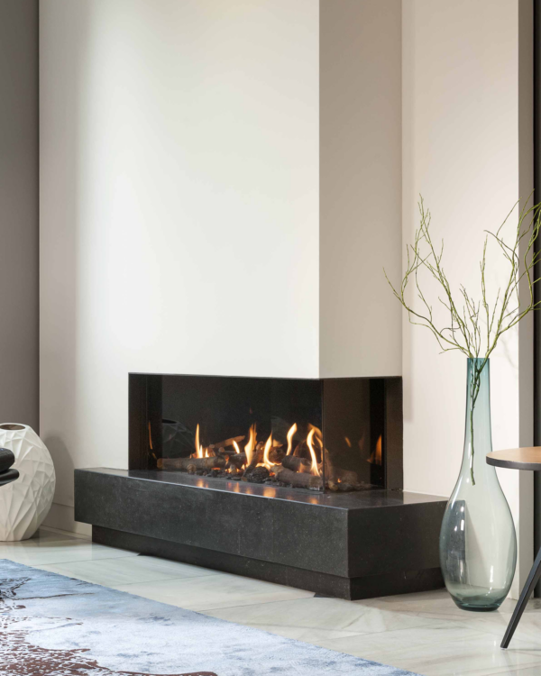 Kalfire G105/37C Gas Fireplace, living room setting