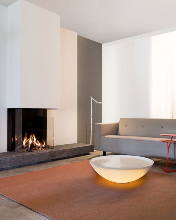Kalfire GP70/75S Gas Fireplace, living room setting