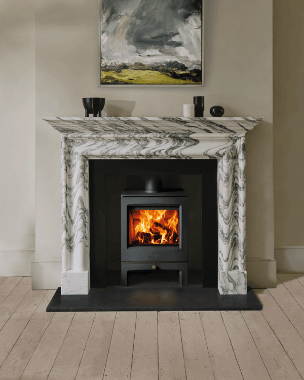 Chesneys Sanctuary 5WS MK3 Wood Burning Stove, living room setting