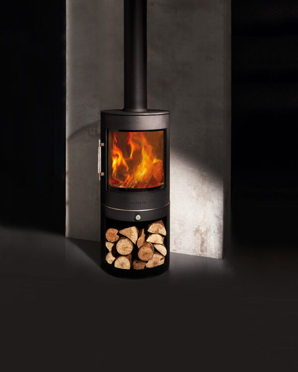 Chesneys Solstice 5WS/LS Wood Burning Stove, living room setting