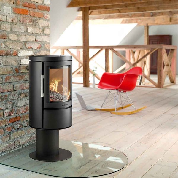 HWAM 2620 Wood Burning Stove Without Side Glass