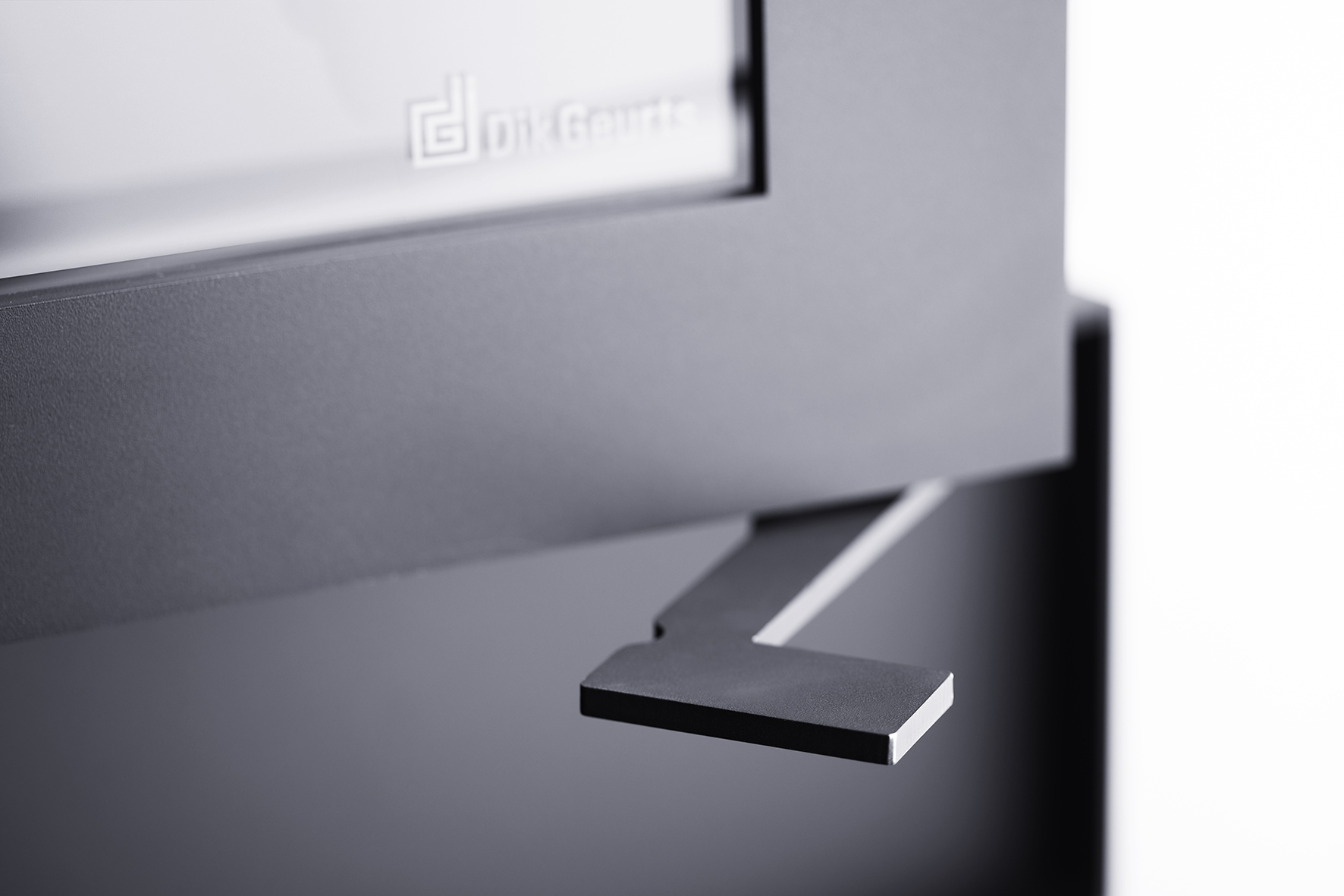 Dik Geurts Bora Corner Wall Wood Burning Stove Close Up