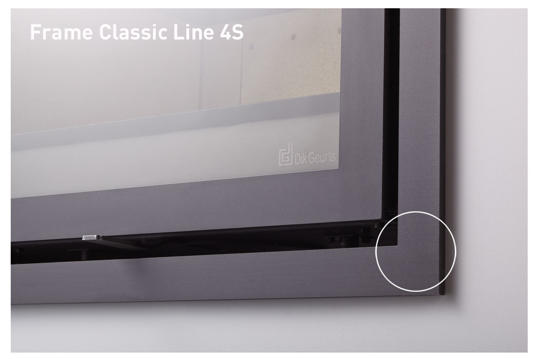 Dik Geurts Instyle Tunnel 700 Insert /Built-in Wood Burning Stove Frame Classic Line 4S