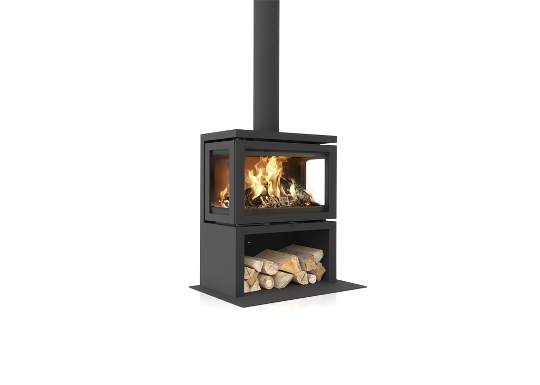 Dik Geurts Vidar Triple Medium Store Wood Burning Stove