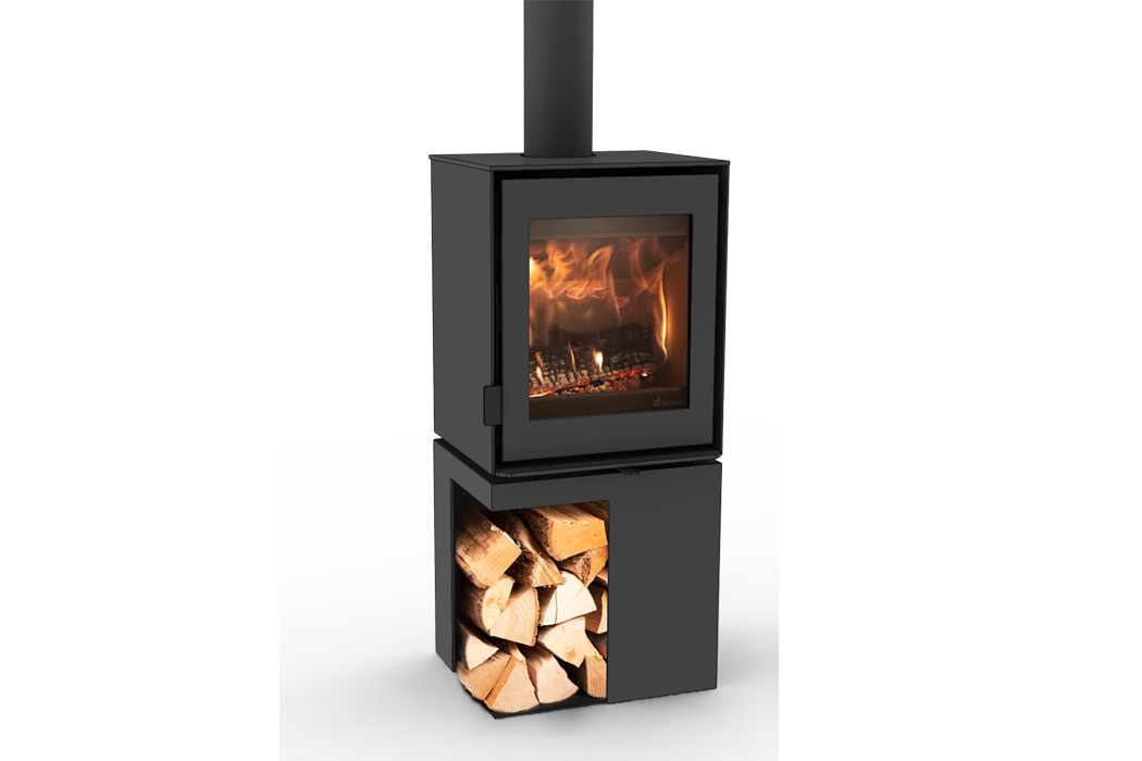 Dik Geurts Modivar 5 Store Corner Wood Burning Stove