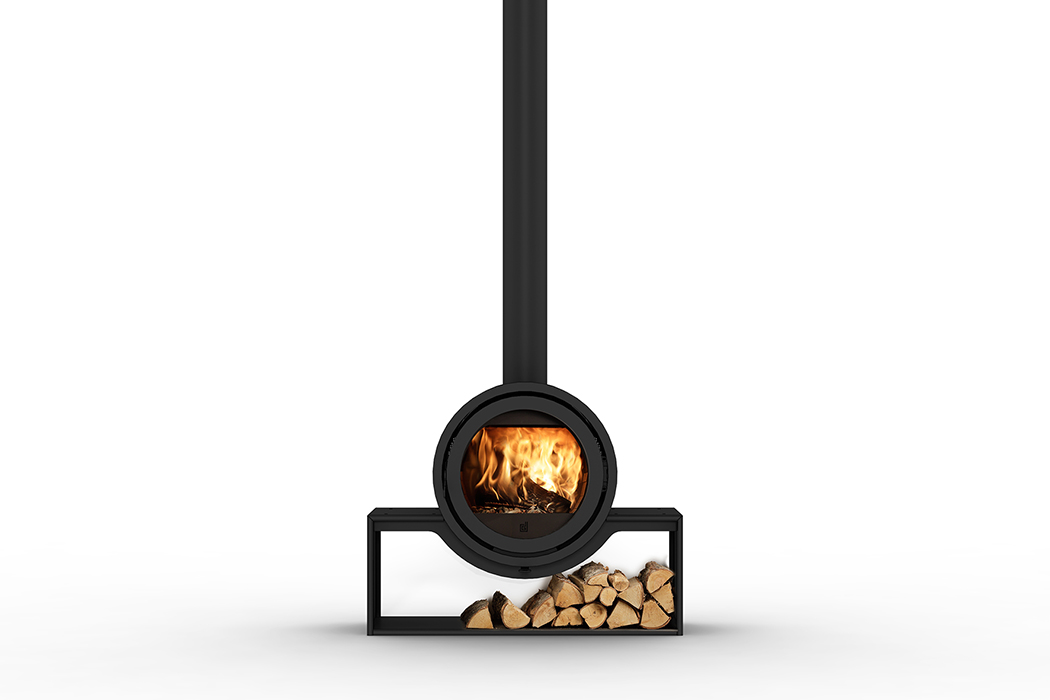 Dik Geurts Odin Tunnel Plateau Wood Burning Stove