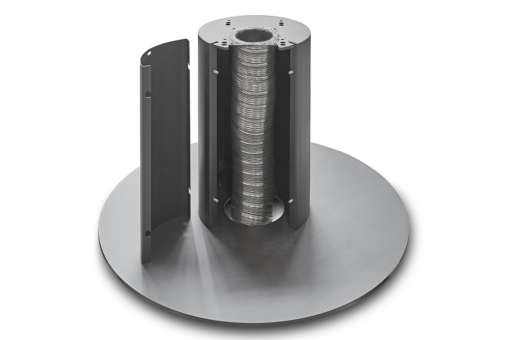 Dik Geurts Odin Front Base Wood Burning Stove Close Up