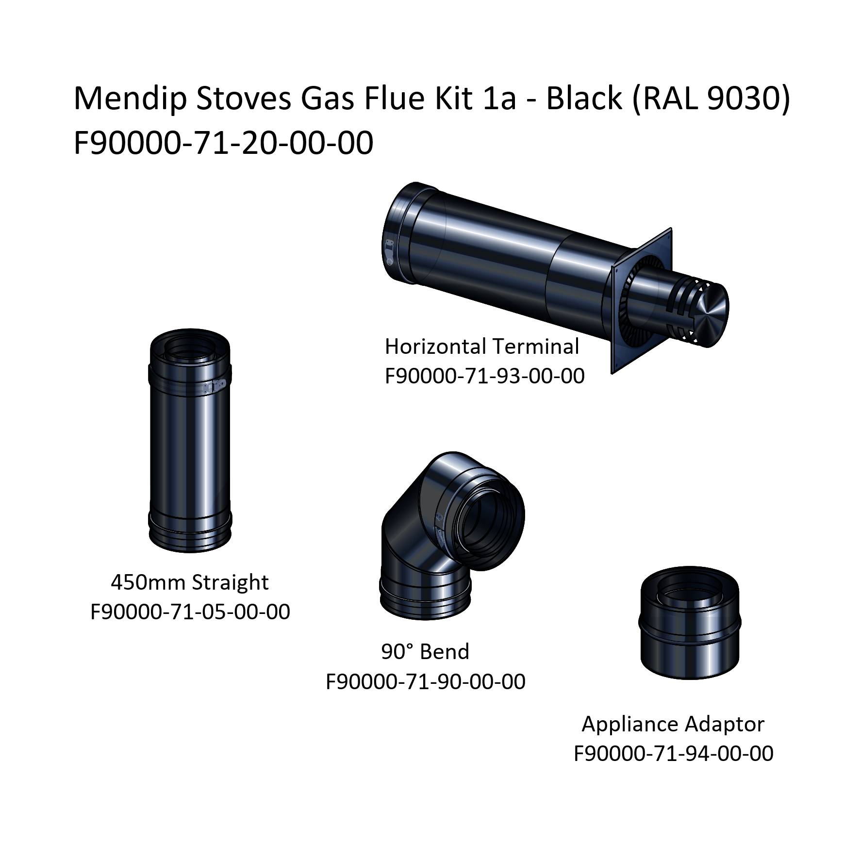 Mendip Ashcott Gas Stove