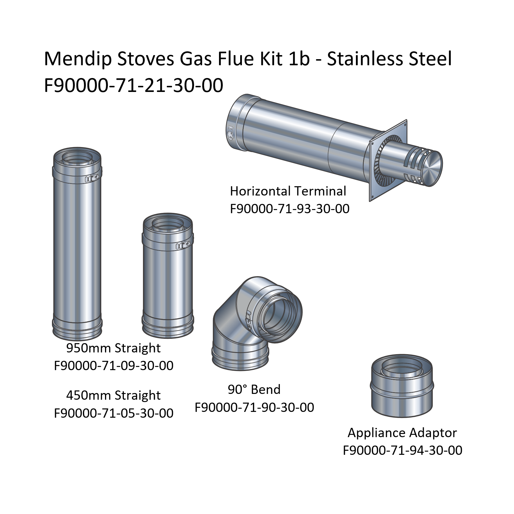 Mendip Ashcott Gas Stove