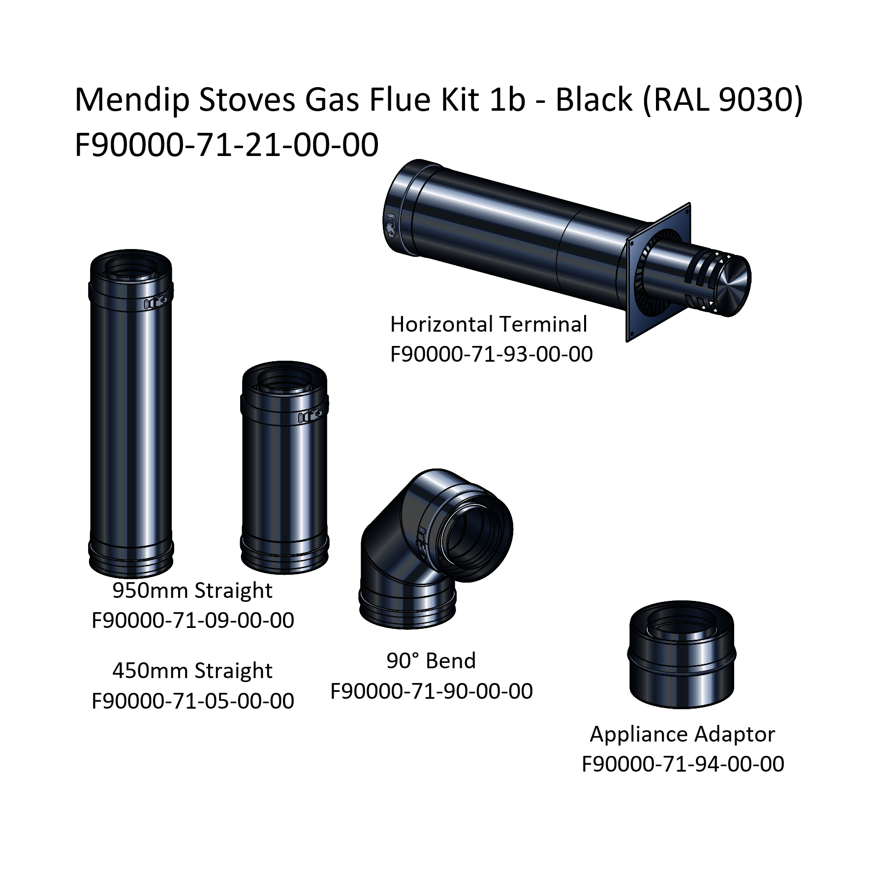 Mendip Ashcott Gas Stove