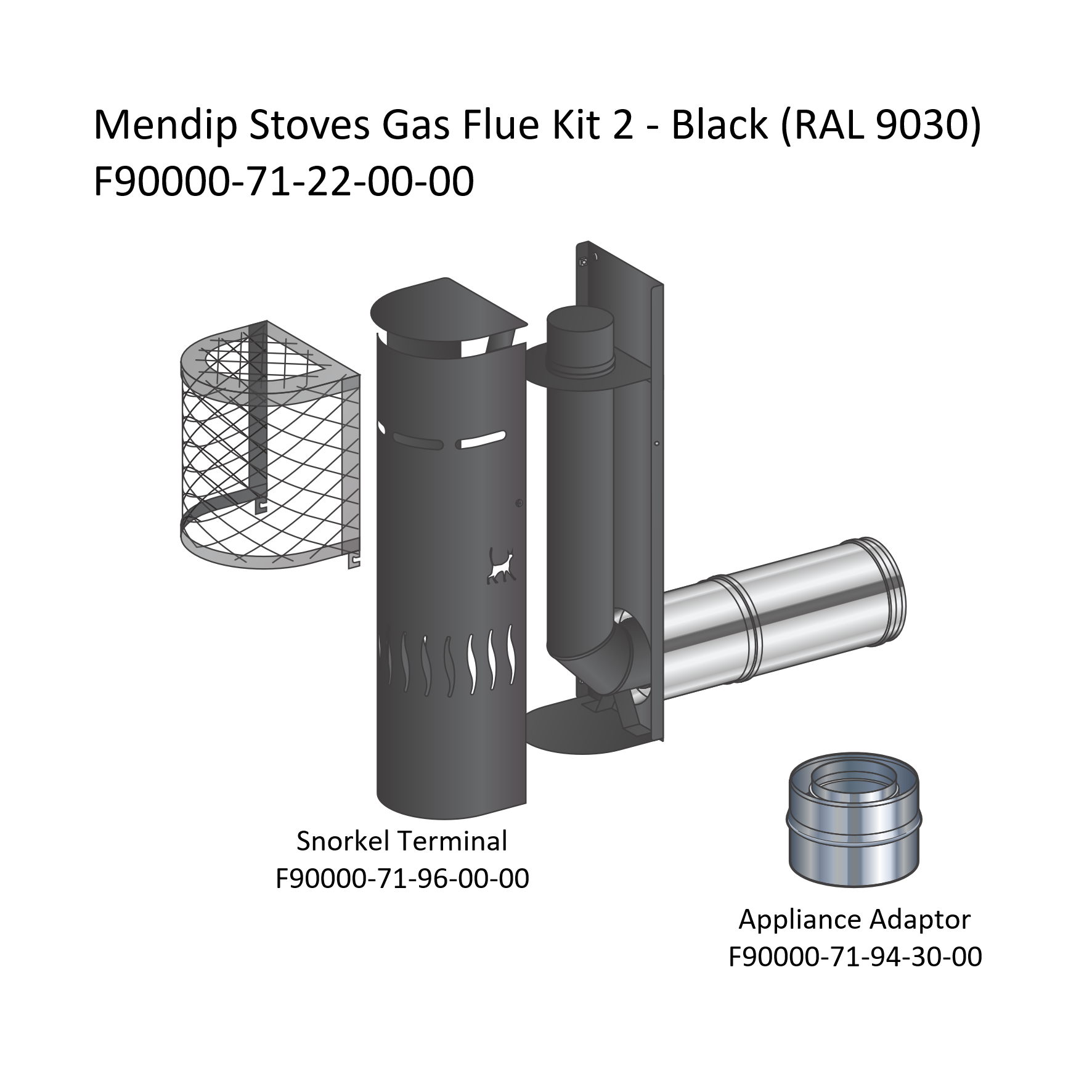 Mendip Ashcott Gas Stove