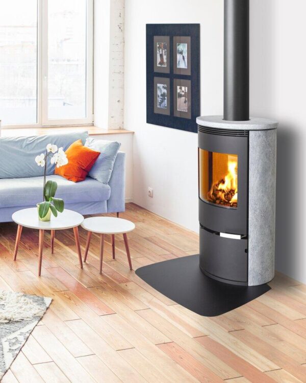 ILD 11 Eco Wood Burning Stove by Jøtul Group, living room setting