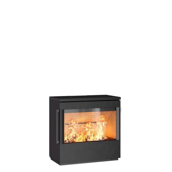 HWAM 5420 wood burning stove classic black finish Danish design