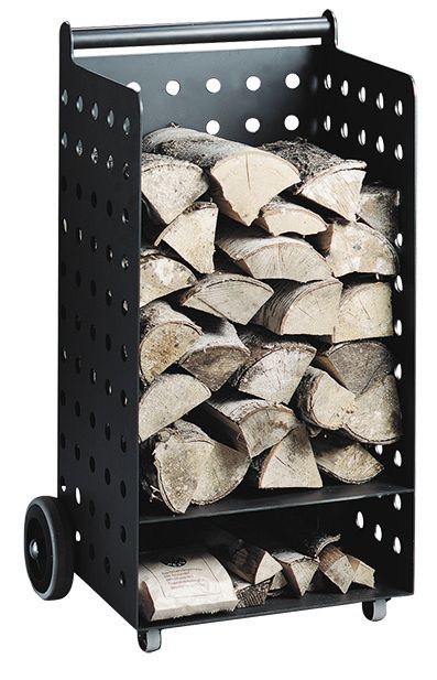 HWAM 99-0201 black firewood box